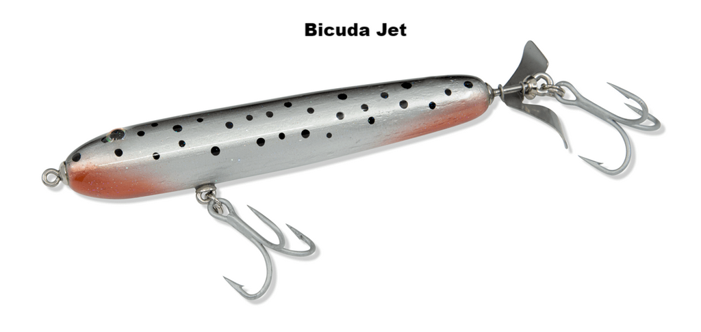 5.5 inch RipRoller fishing lure Bicuda Jet color