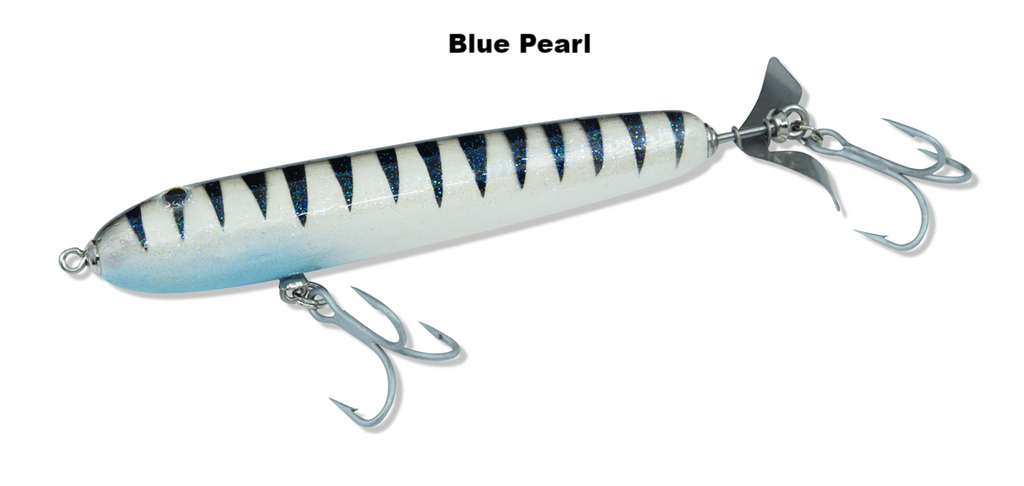 5.5 inch RipRoller fishing lure Blue Pearl color